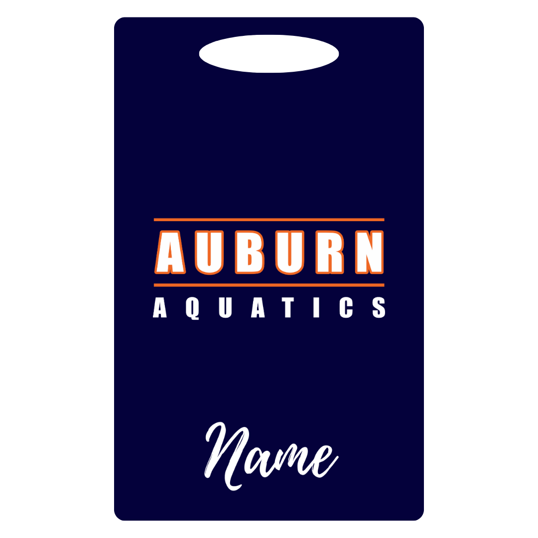 Aluminum Bag Tag (Customized) - Auburn