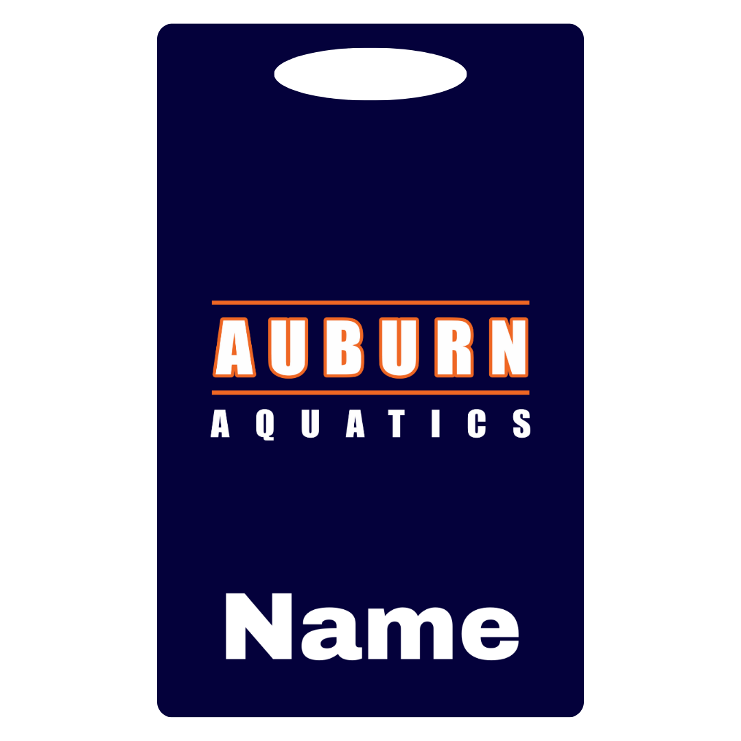 Aluminum Bag Tag (Customized) - Auburn