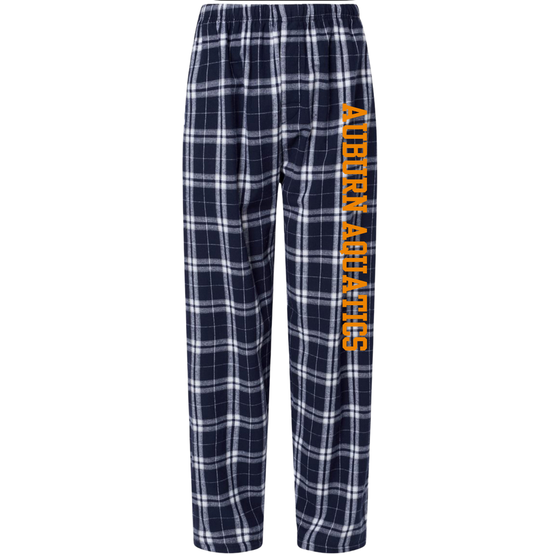 Boxercraft Flannel Pants (Customized) - Auburn Aquatics