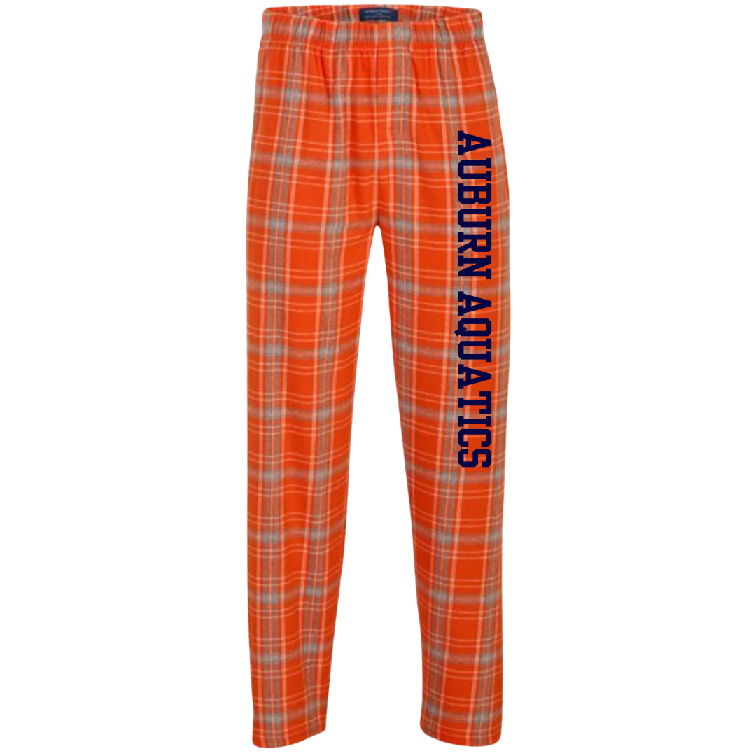 Boxercraft Flannel Pants (Customized) - Auburn Aquatics