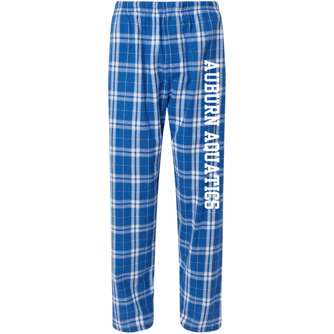 Boxercraft Flannel Pants (Customized) - Auburn Aquatics