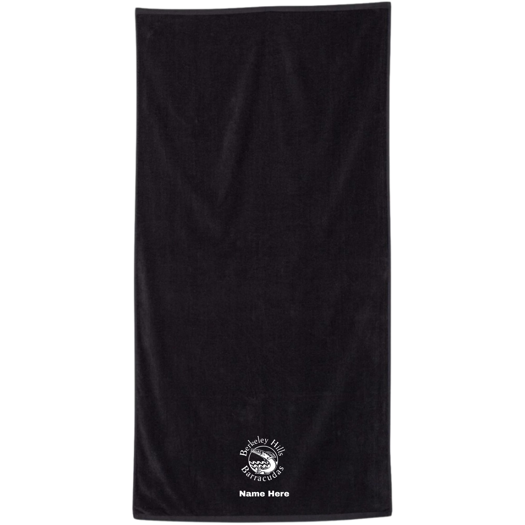 34" x 70" Velour Towel (Customized) - Berkeley Hills