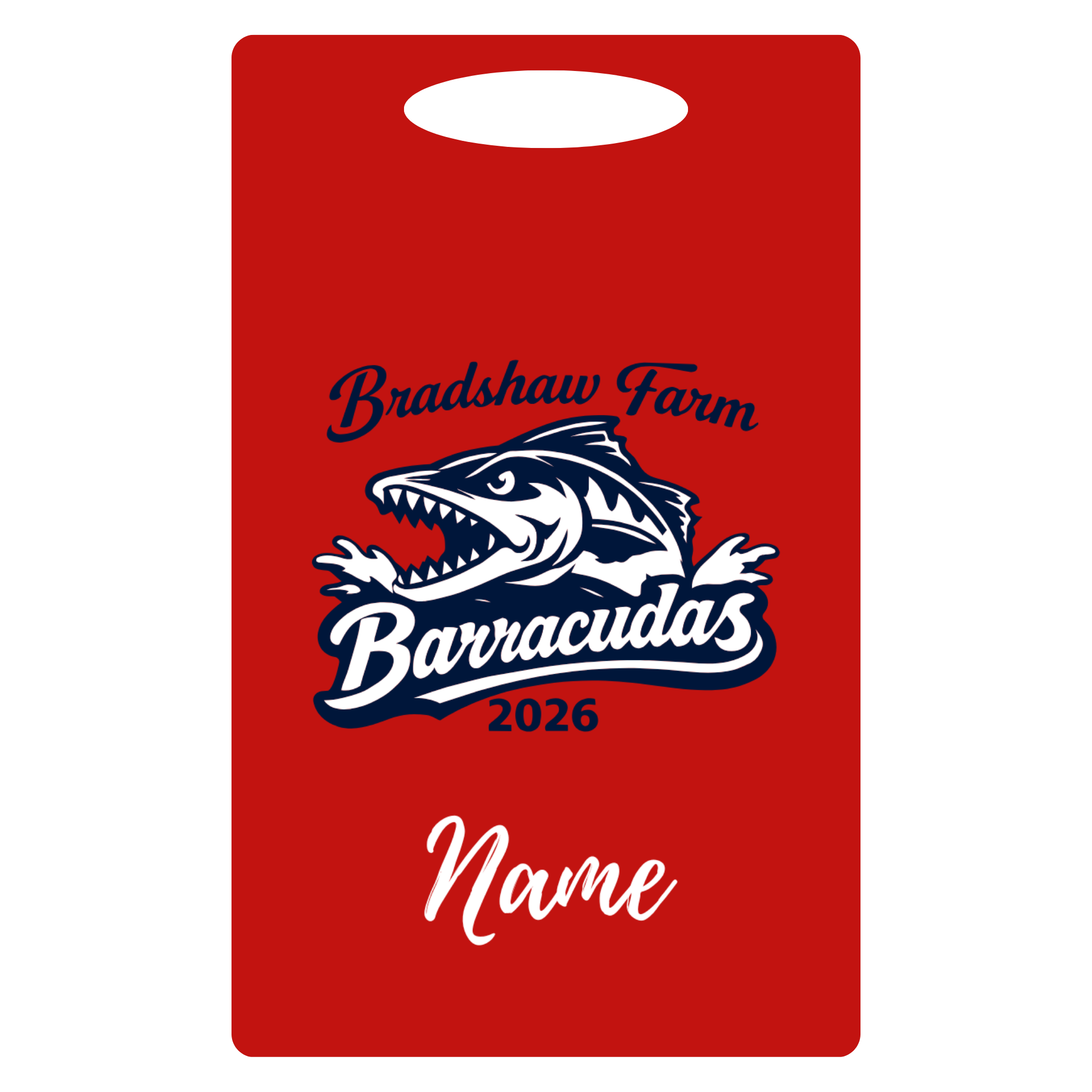 Aluminum Bag Tag (Customized) - Bradshaw Farm