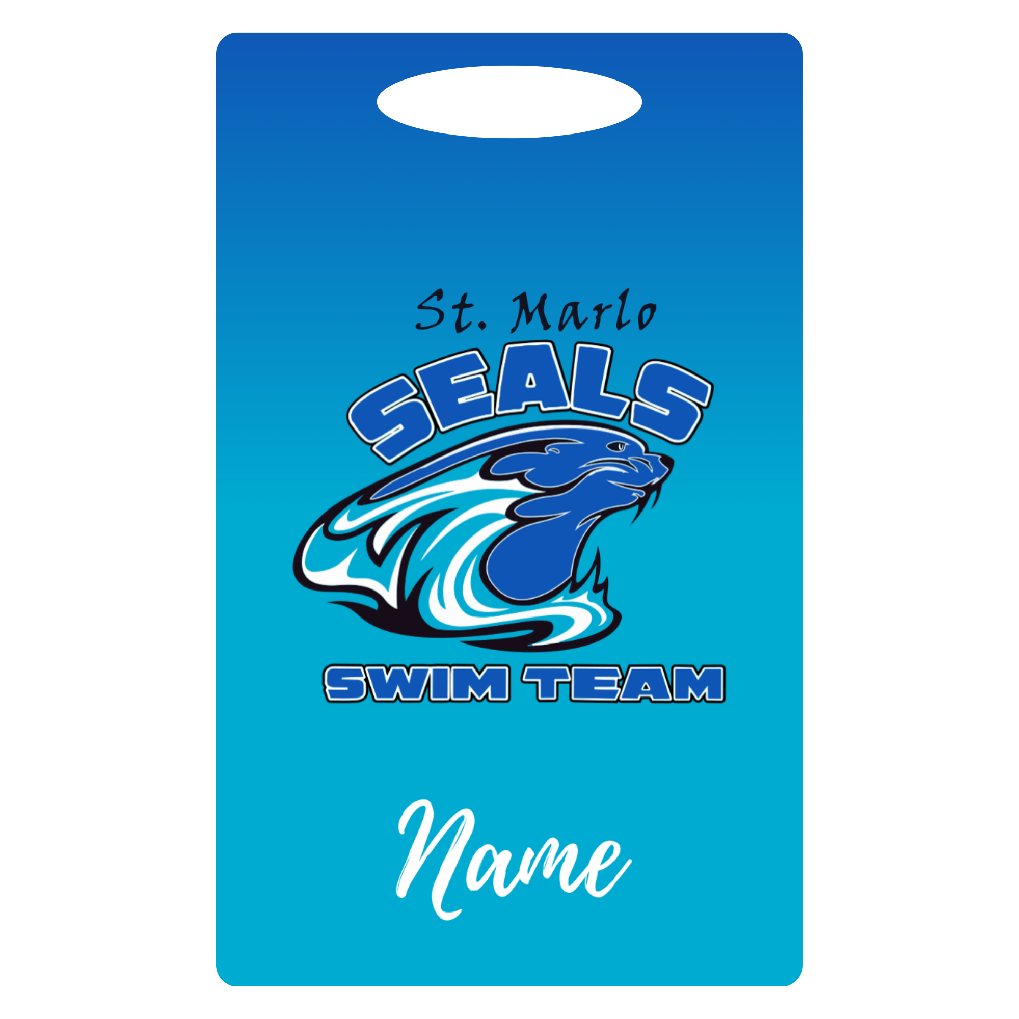 Aluminum Bag Tag (Customized) - St Marlo