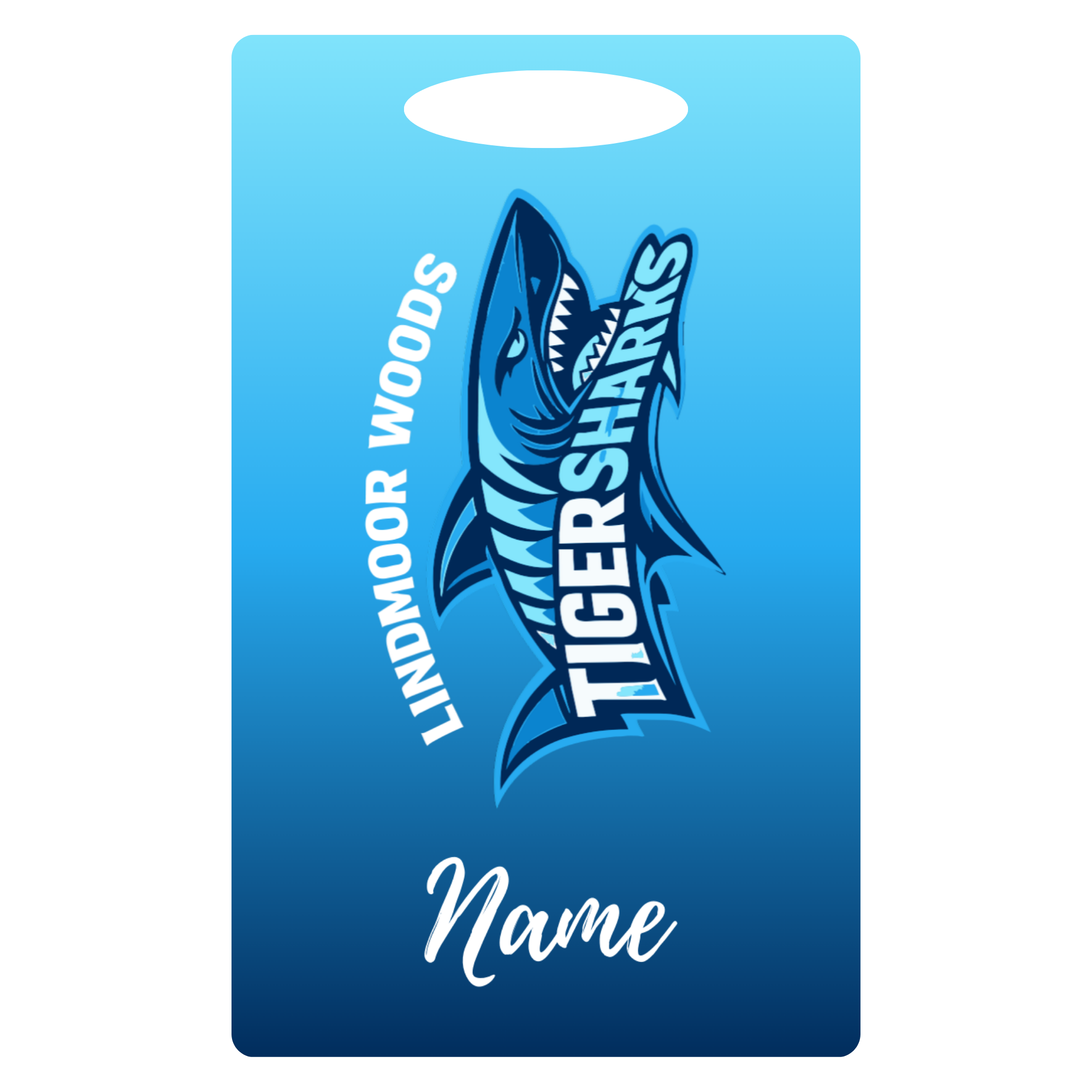 Aluminum Bag Tag (Customized) - Lindmoor Woods