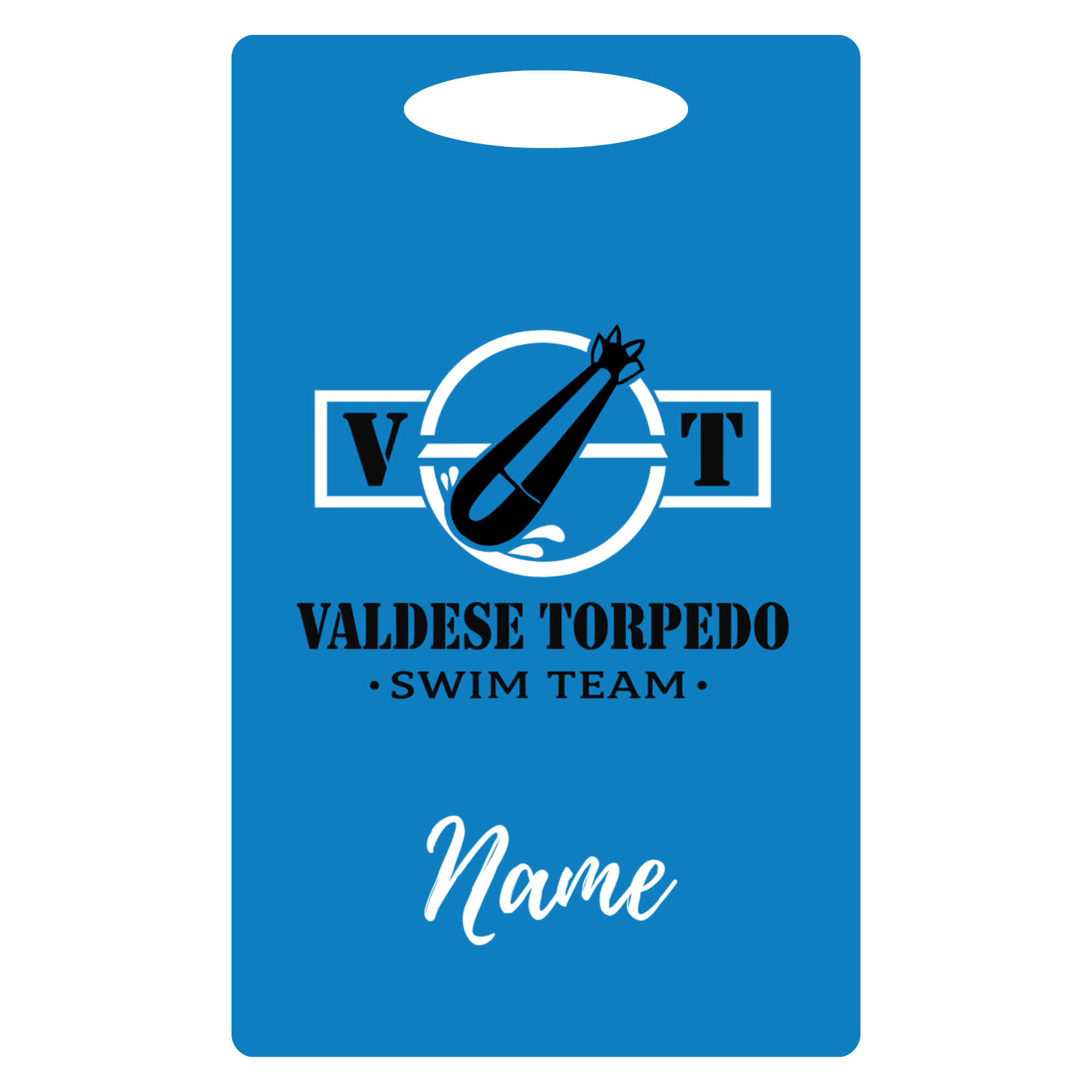 Aluminum Bag Tag (Customized) - Valdese