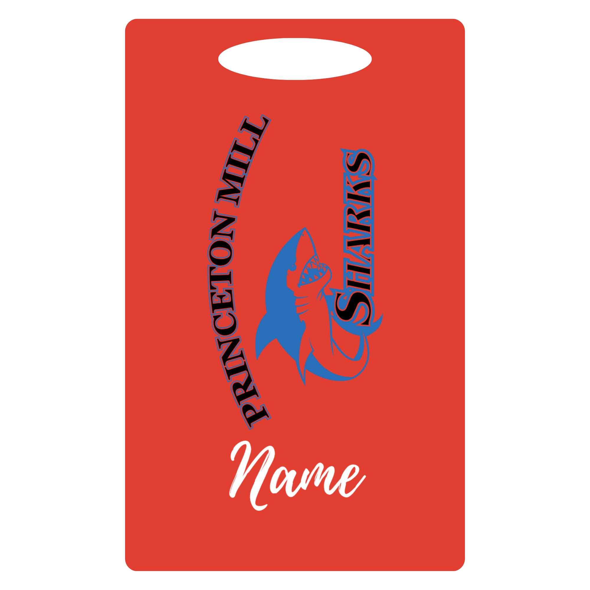 Aluminum Bag Tag (Customized) - Princeton Mill