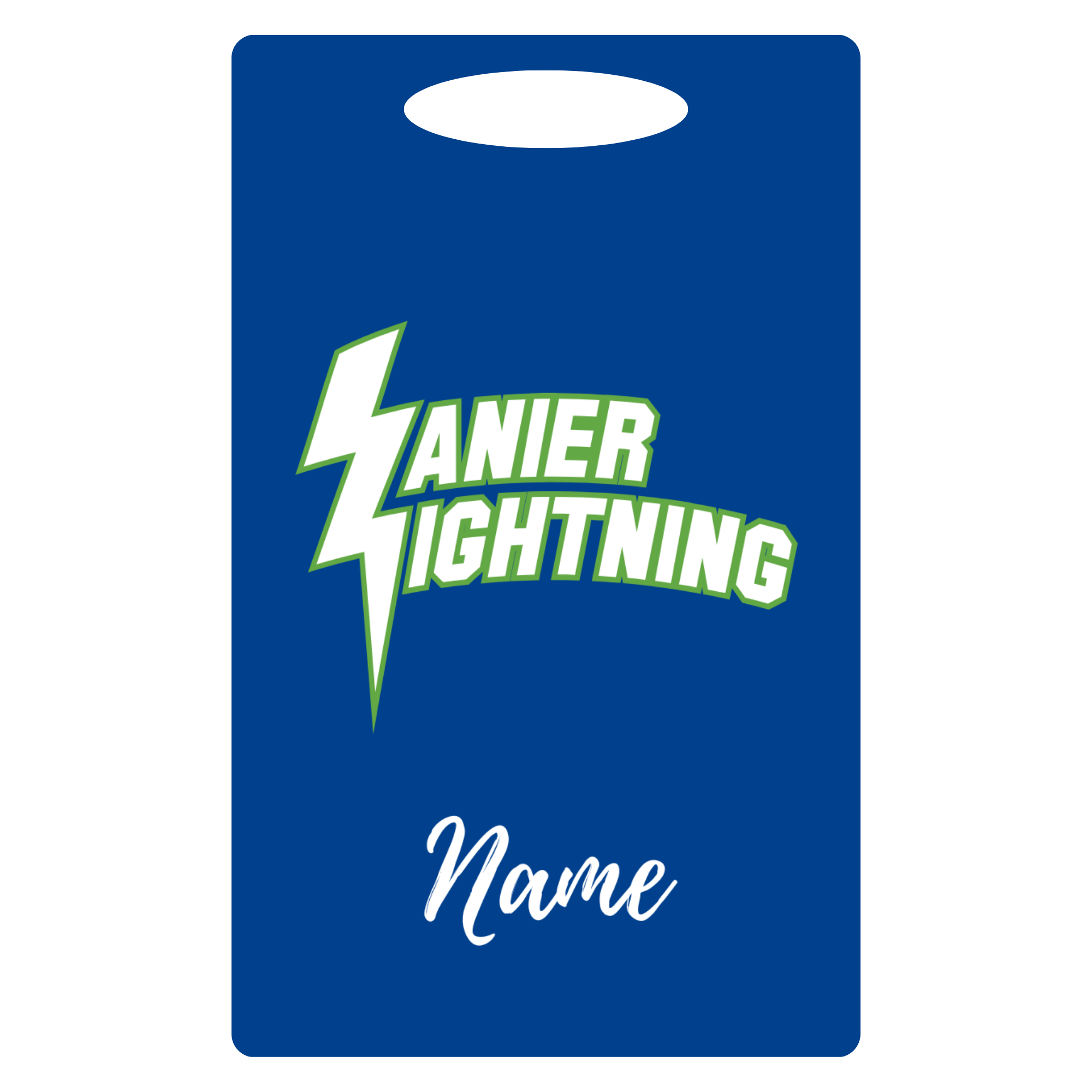 Aluminum Bag Tag (Customized) - Lanier Christian Academy