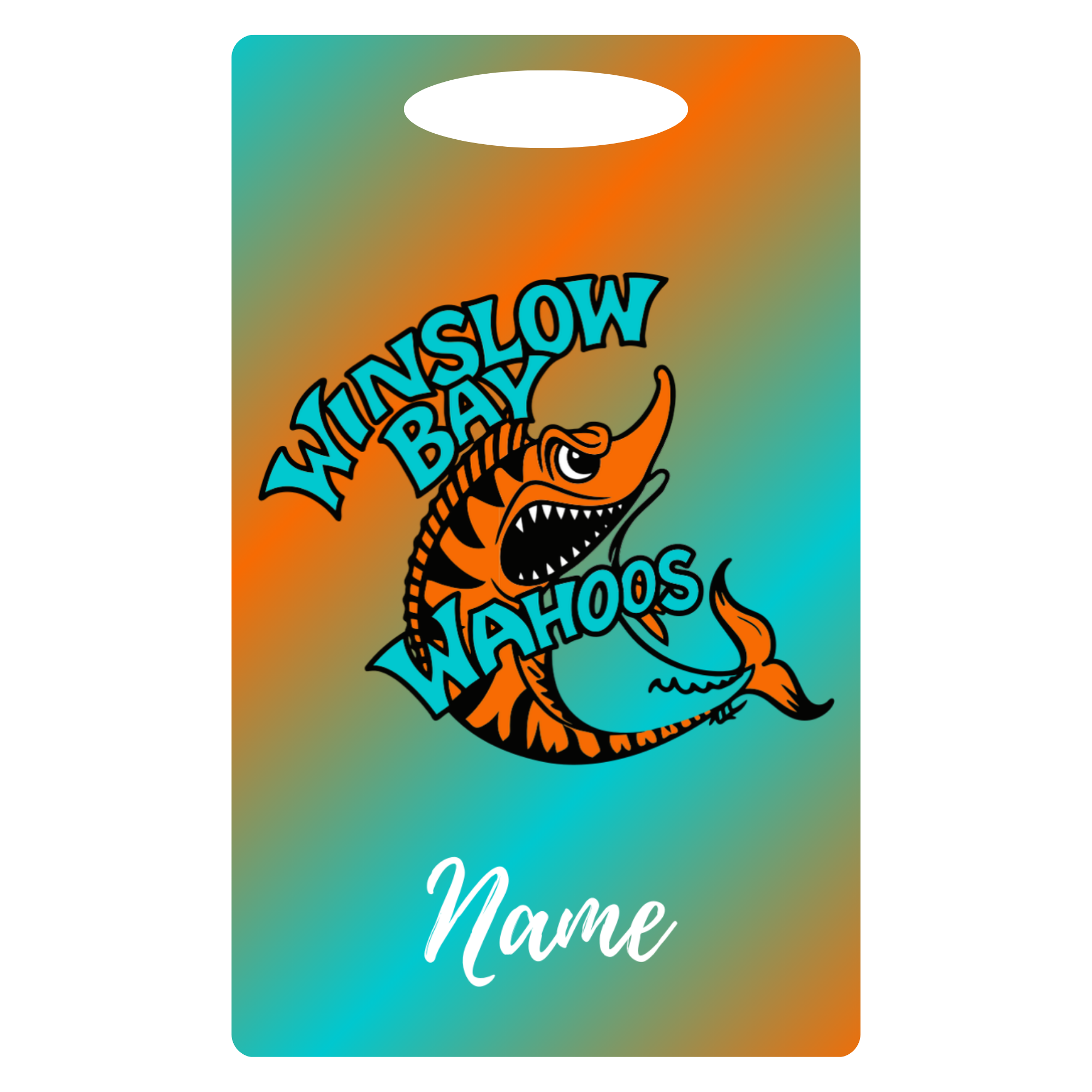 Aluminum Bag Tag (Customized) - Winslow Bay