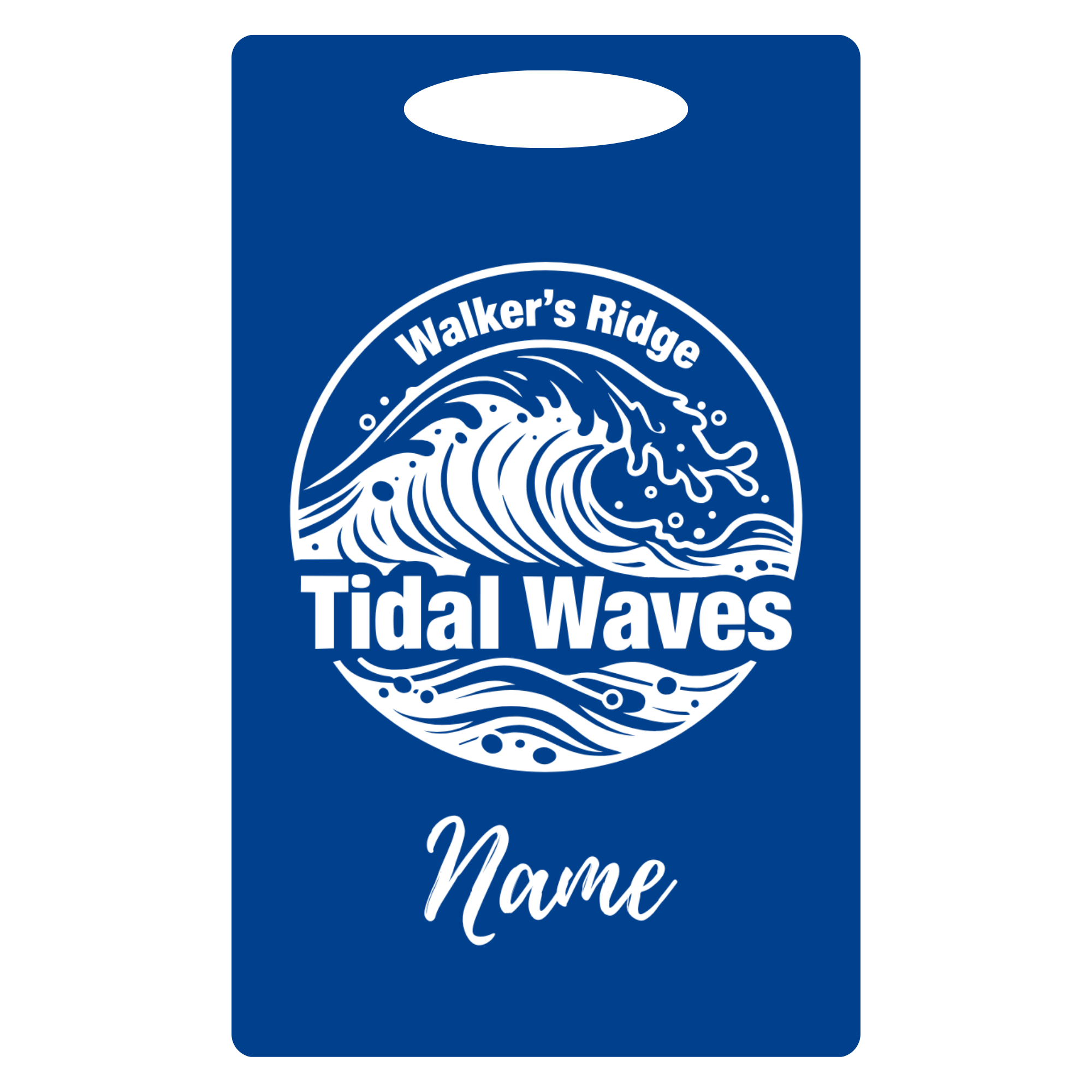 Aluminum Bag Tag (Customized) - Walkers Ridge