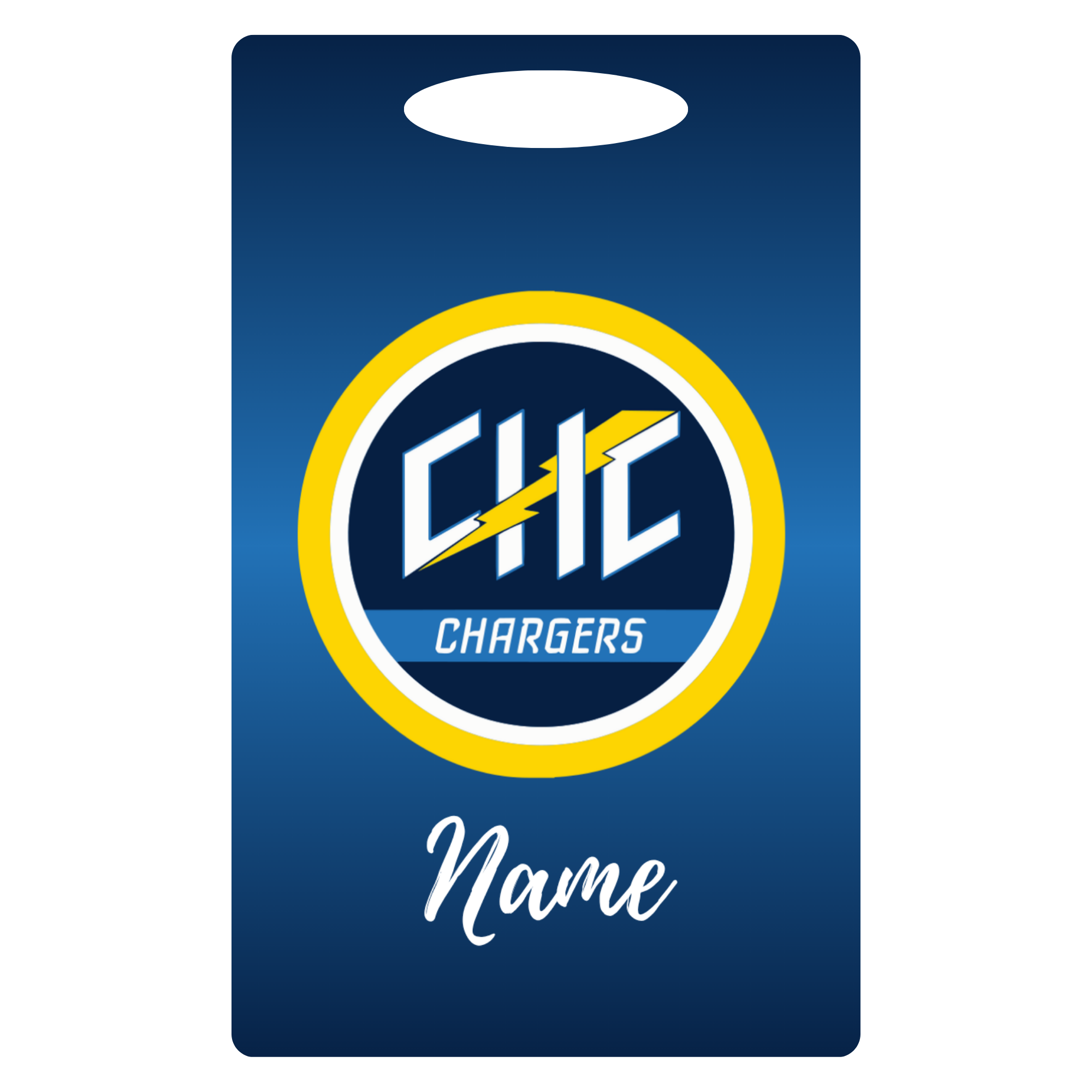 Aluminum Bag Tag (Customized) - Chestnut Hill Chargers