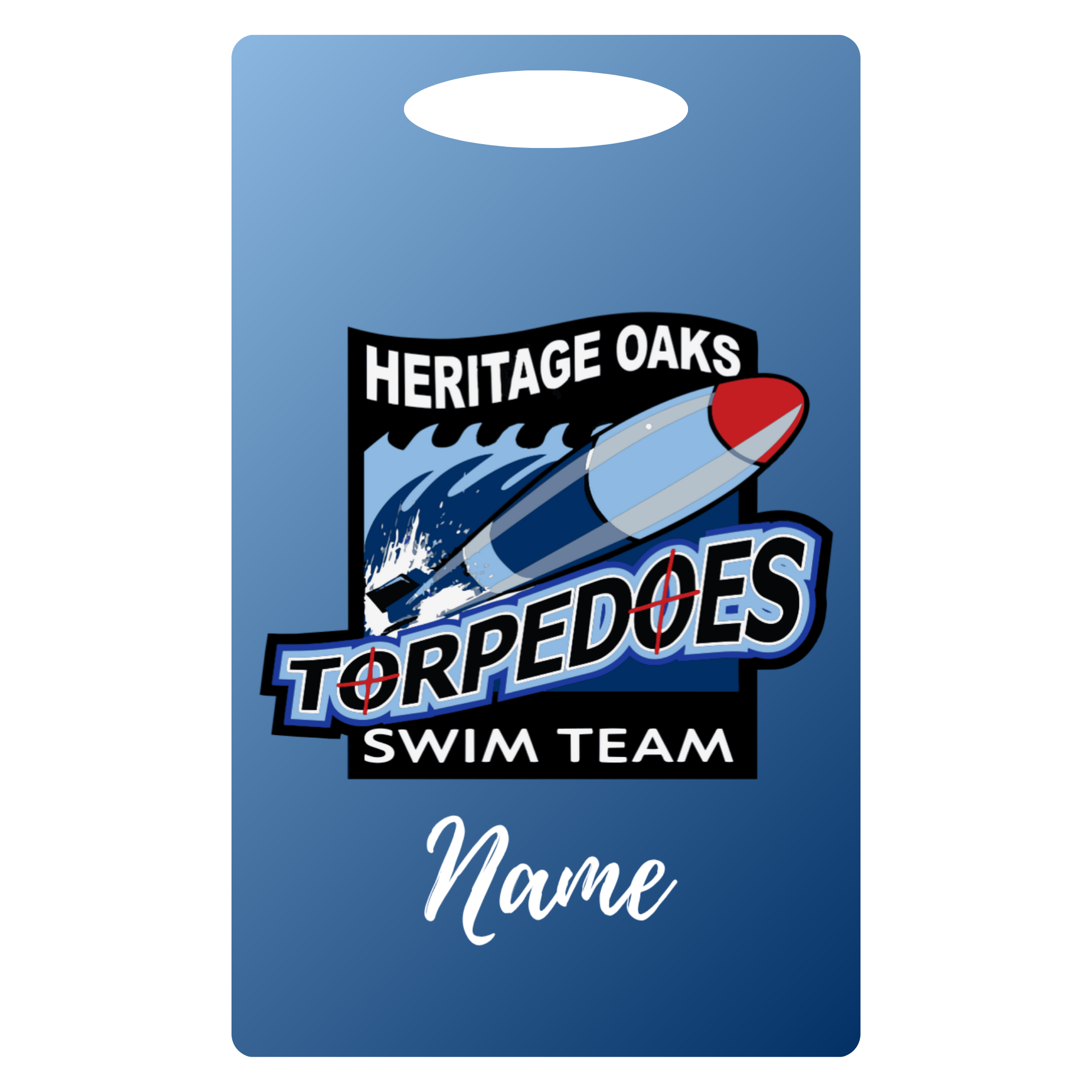 Aluminum Bag Tag (Customized) - Heritage Oaks