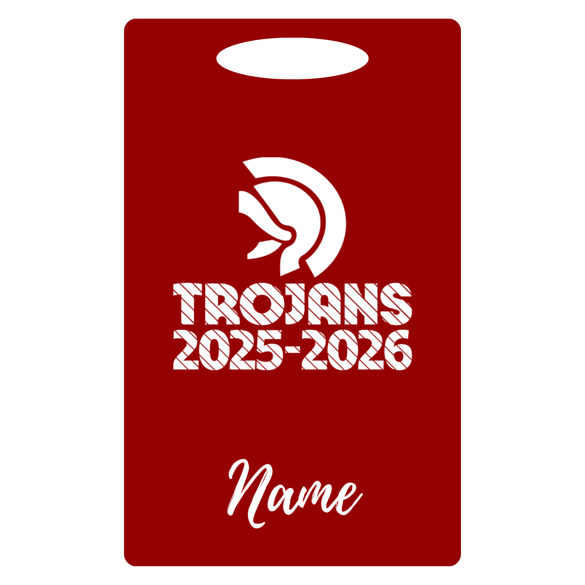 Aluminum Bag Tag (Customized) - Lassiter