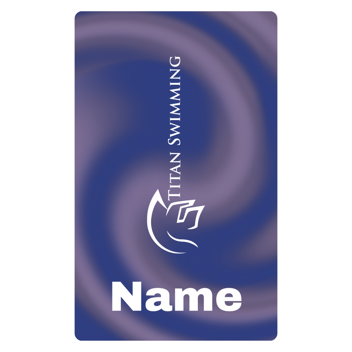 Aluminum Bag Tag (Customized) - True North Titans