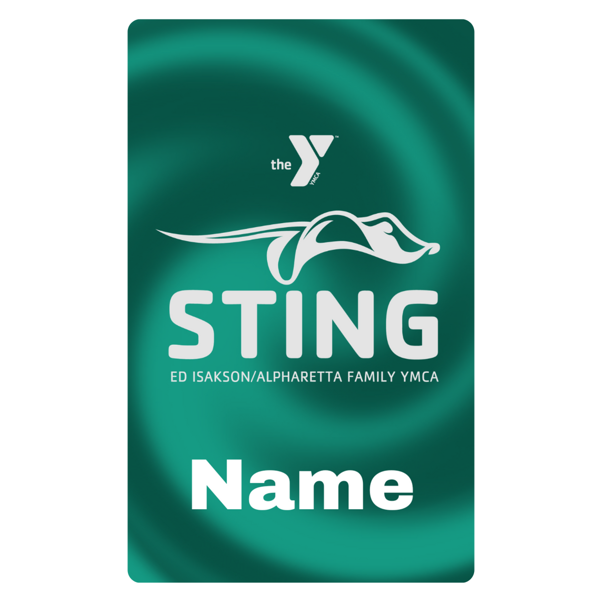 Aluminum Bag Tag (Customized) - Alpharetta Y