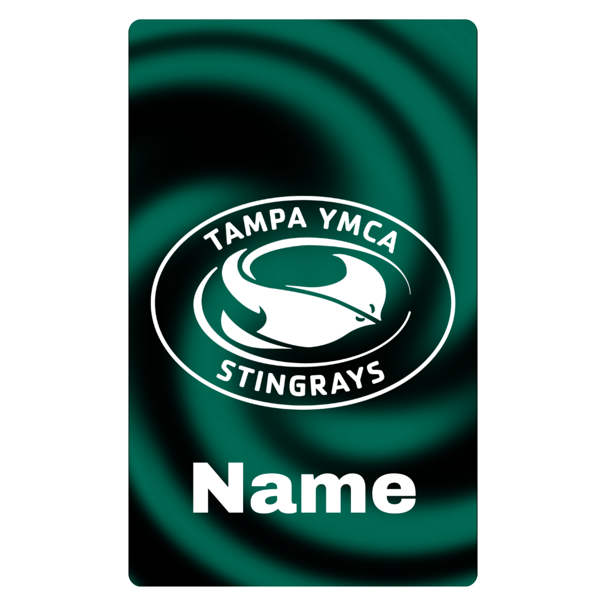 Aluminum Bag Tag (Customized) - Tampa Y