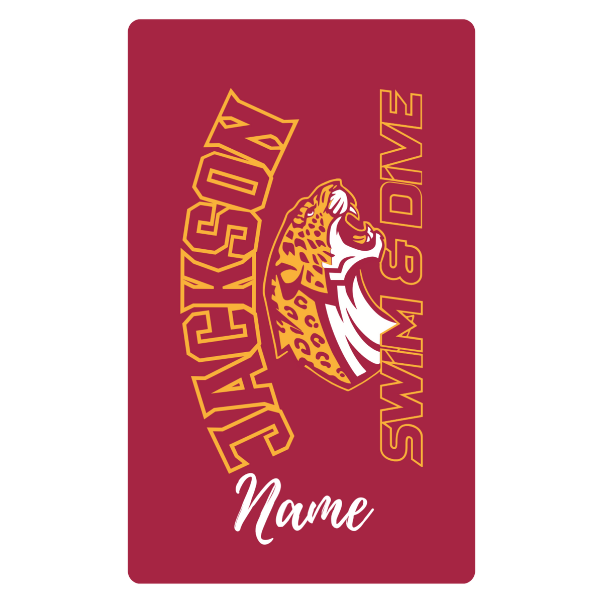 Aluminum Bag Tag (Customized) - Maynard Jackson