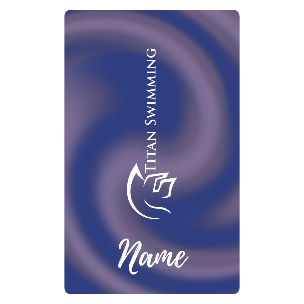 Aluminum Bag Tag (Customized) - True North Titans