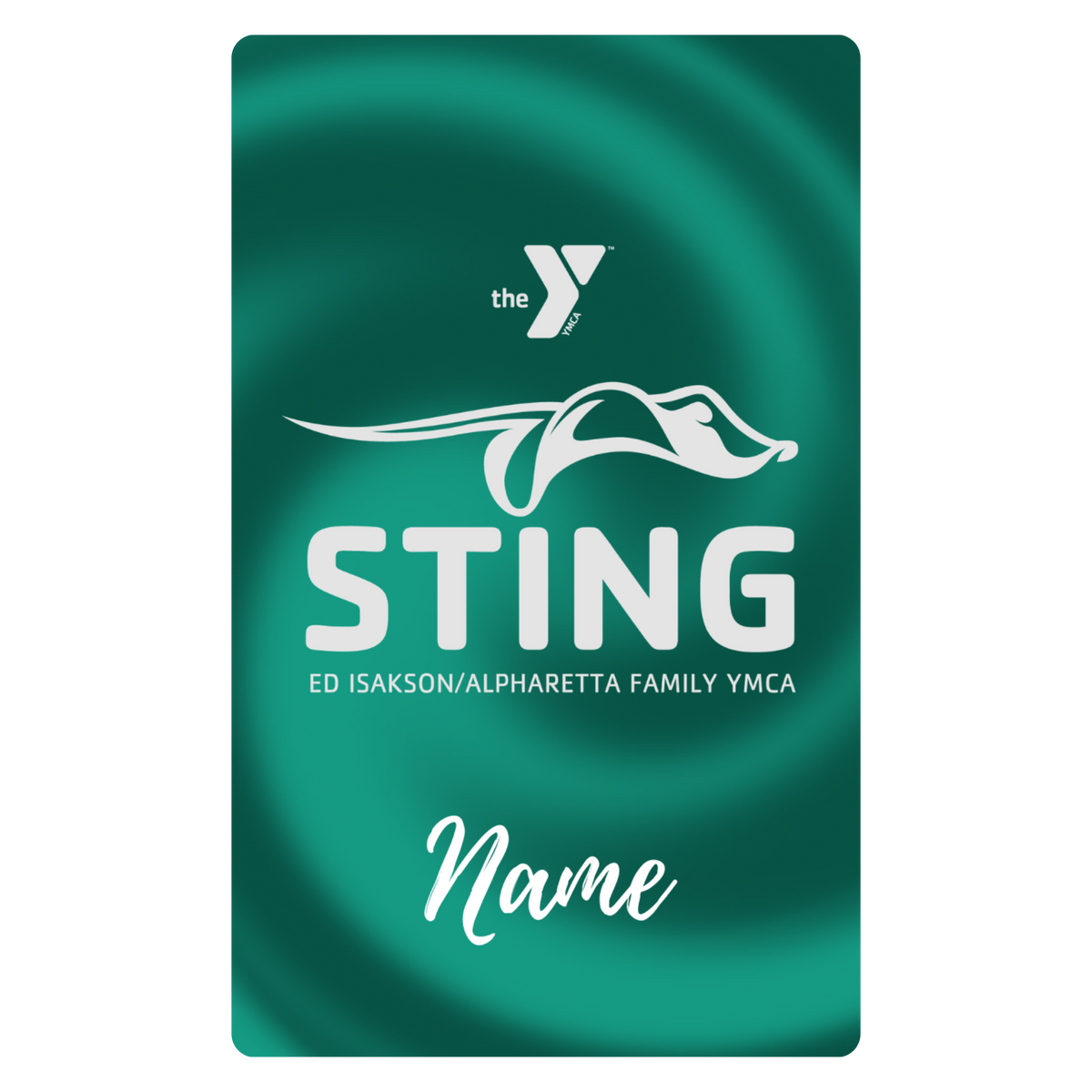 Aluminum Bag Tag (Customized) - Alpharetta Y