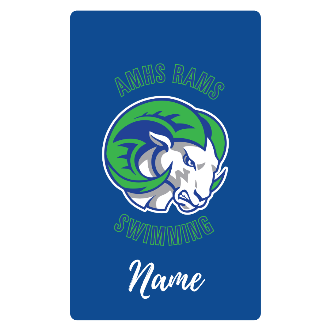 Aluminum Bag Tag (Customized) - Arabia High School