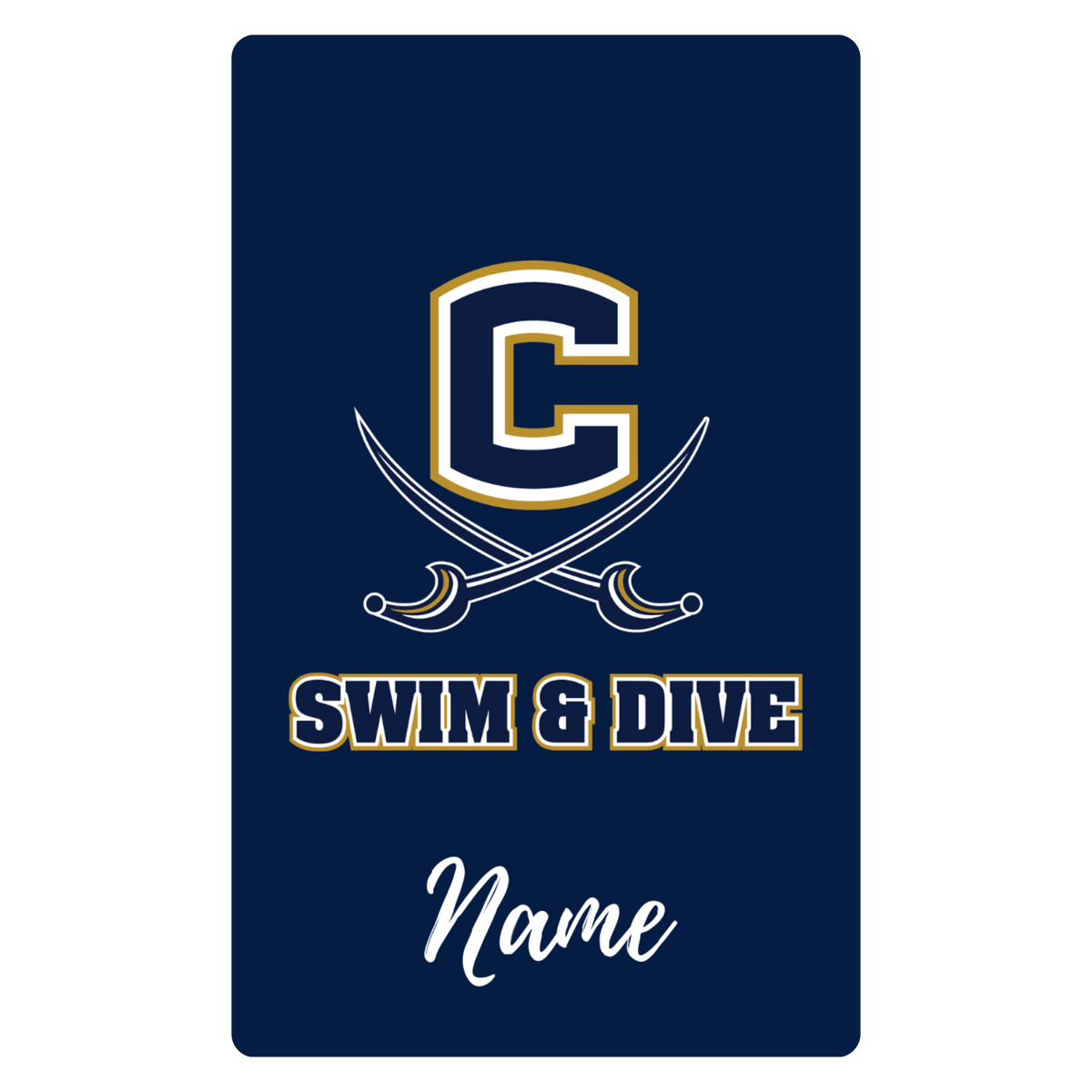 Aluminum Bag Tag (Customized) - Cuthbertson HS