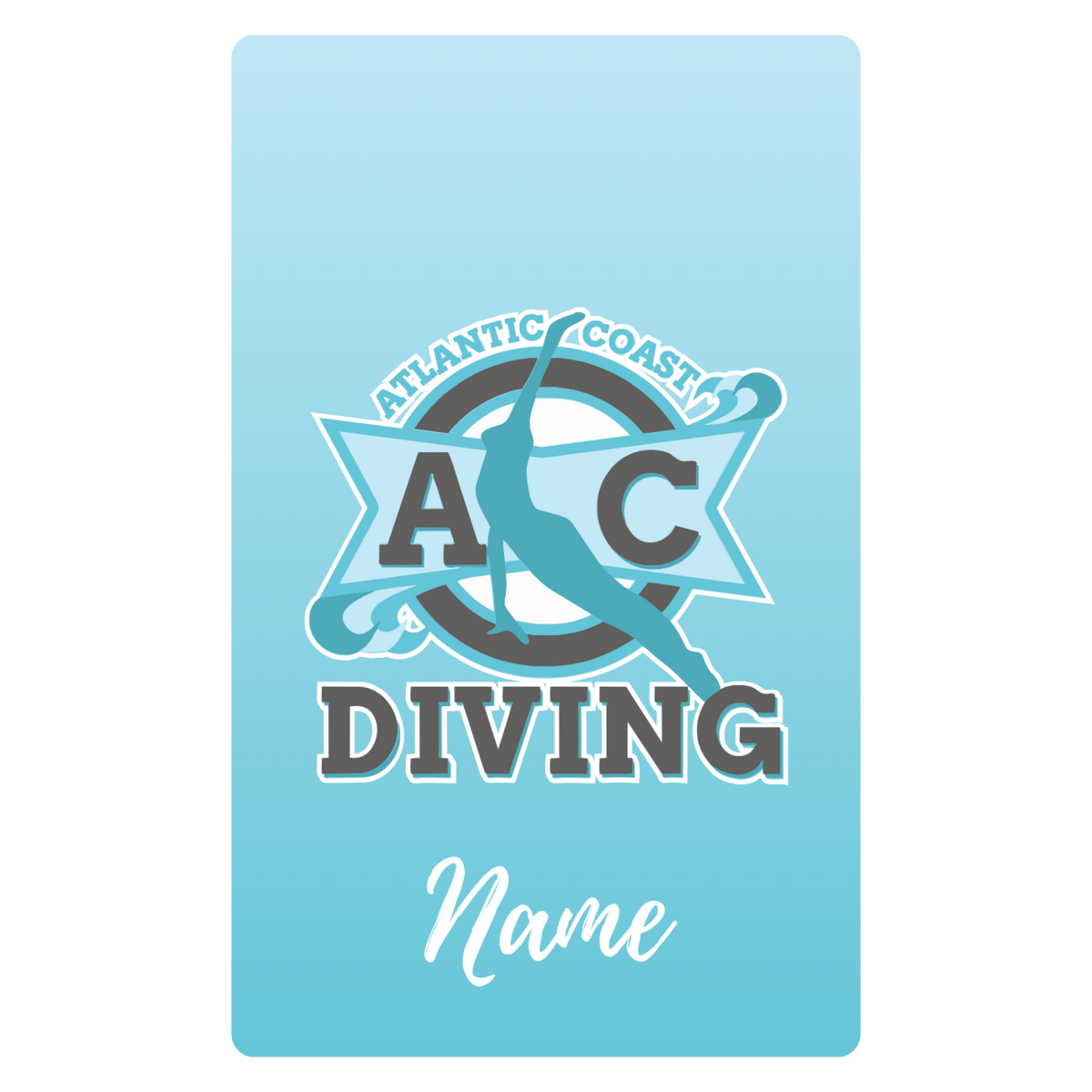 Aluminum Bag Tag (Customized) - Atlantic Coast Diving