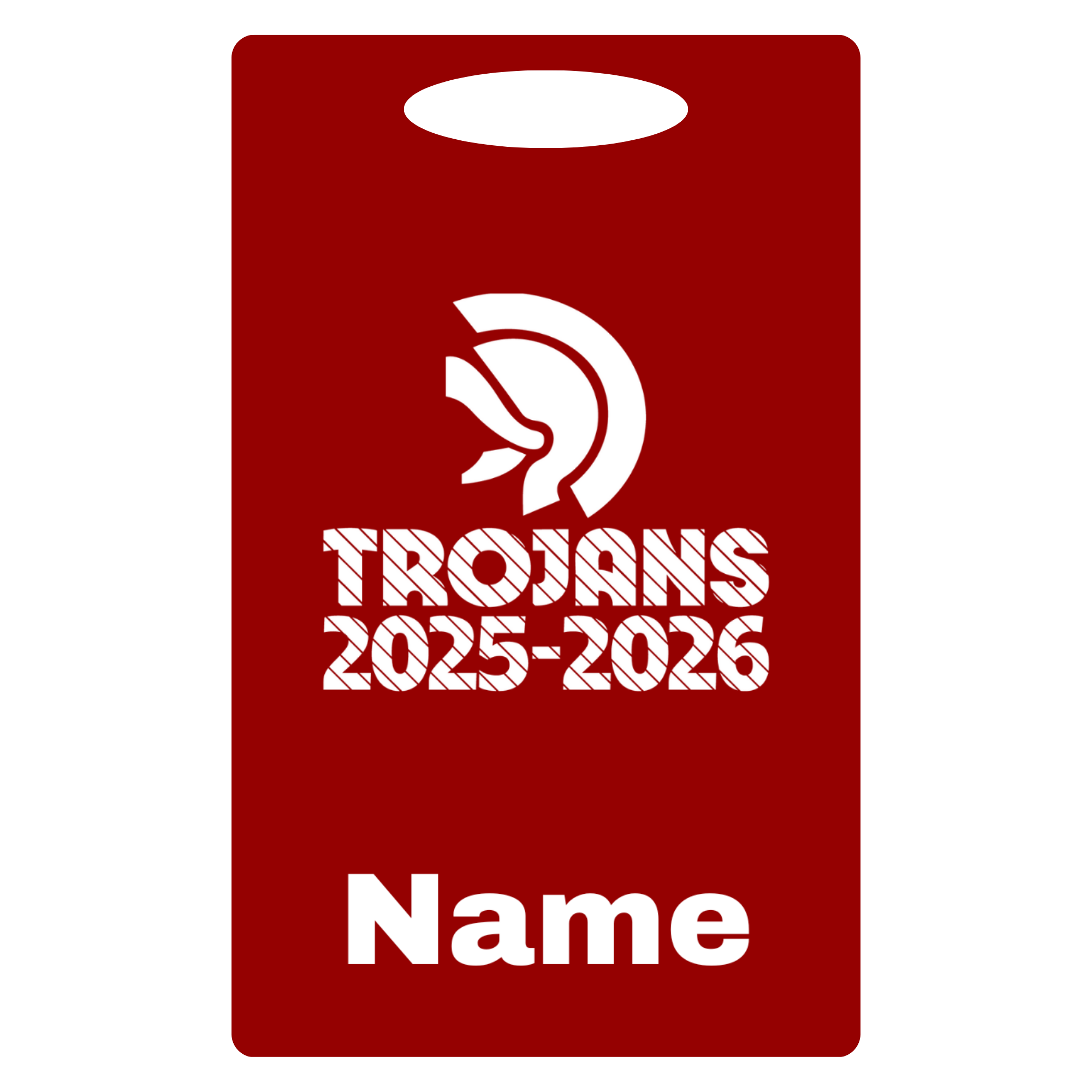 Aluminum Bag Tag (Customized) - Lassiter