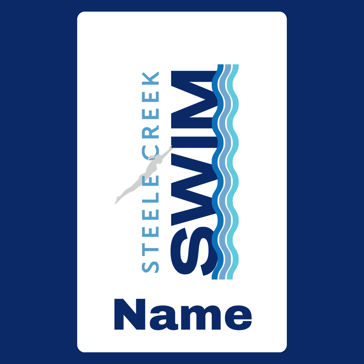 Aluminum Bag Tag (Customized) - Steele Creek