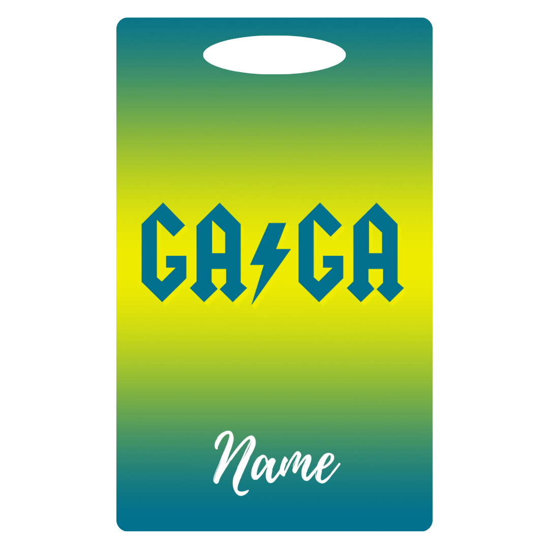 Aluminum Bag Tag (Customized) - Gwinnett Aquatics
