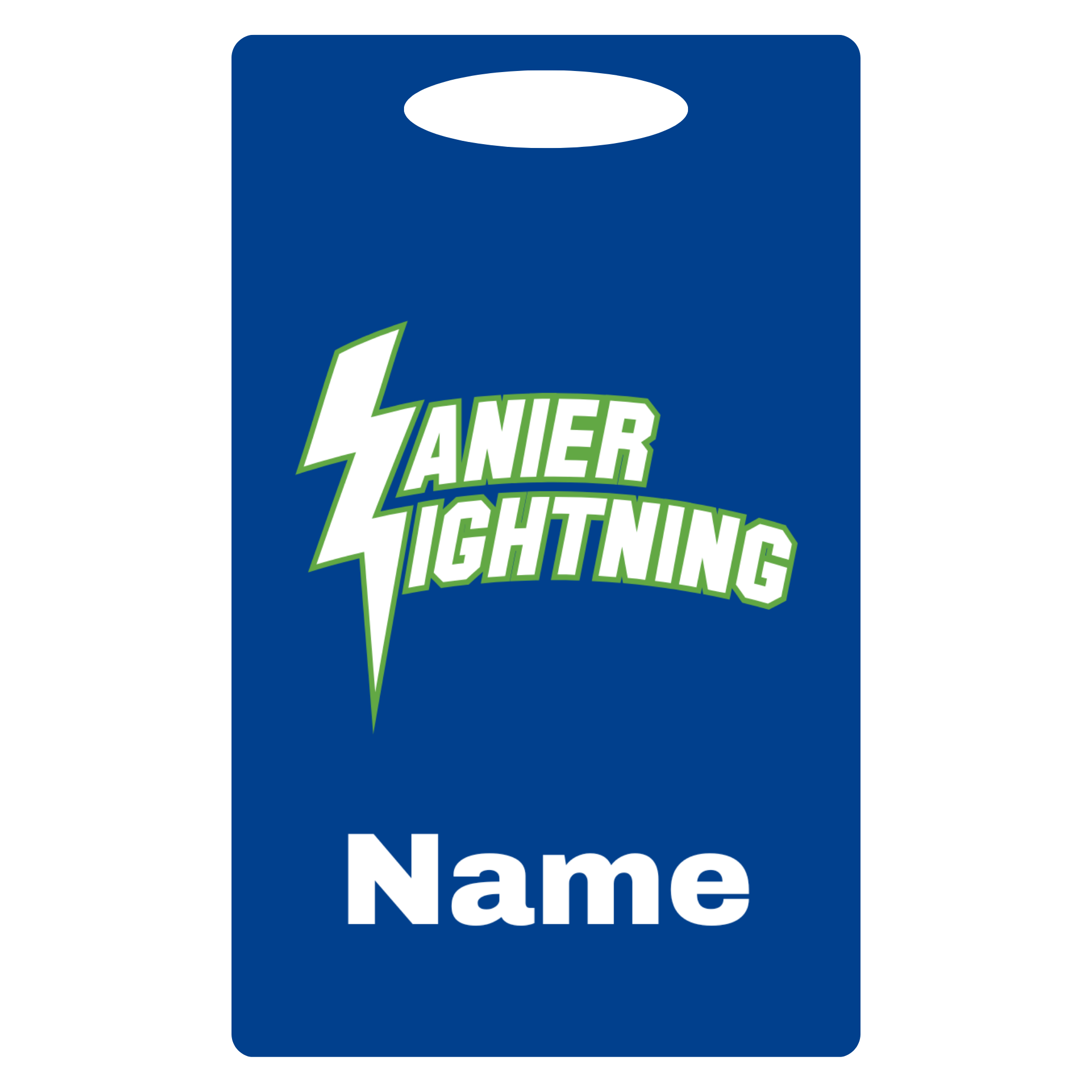 Aluminum Bag Tag (Customized) - Lanier Christian Academy