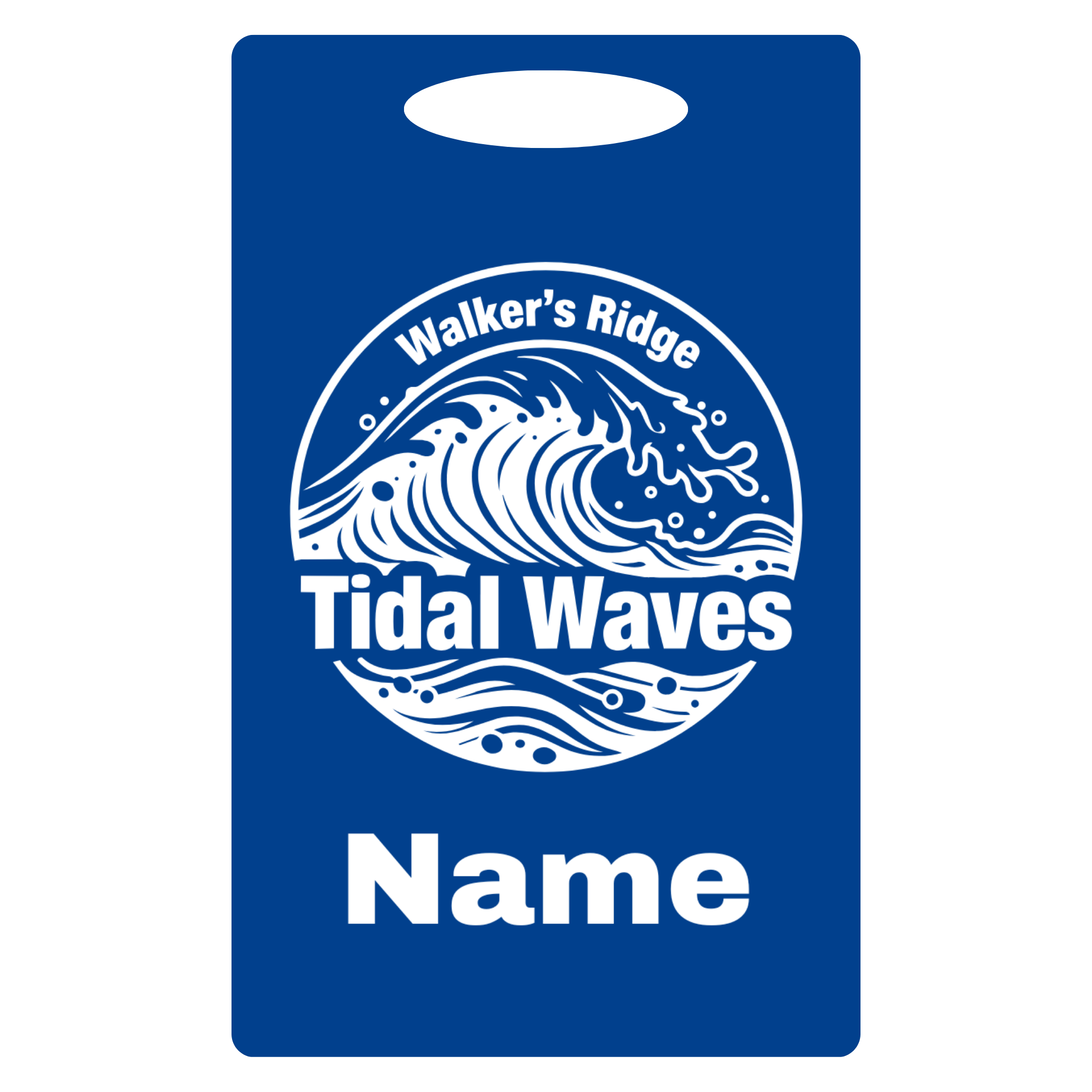 Aluminum Bag Tag (Customized) - Walkers Ridge
