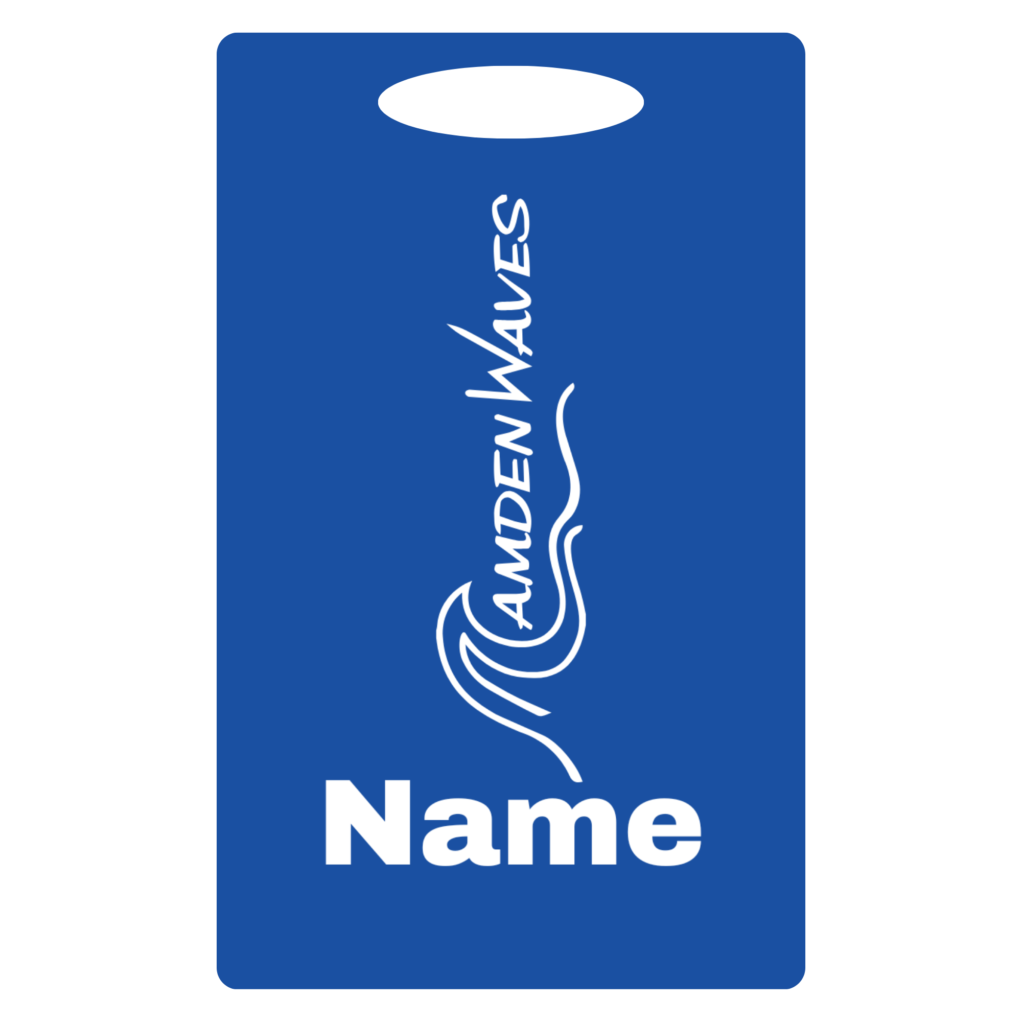 Aluminum Bag Tag (Customized) - Camden Place