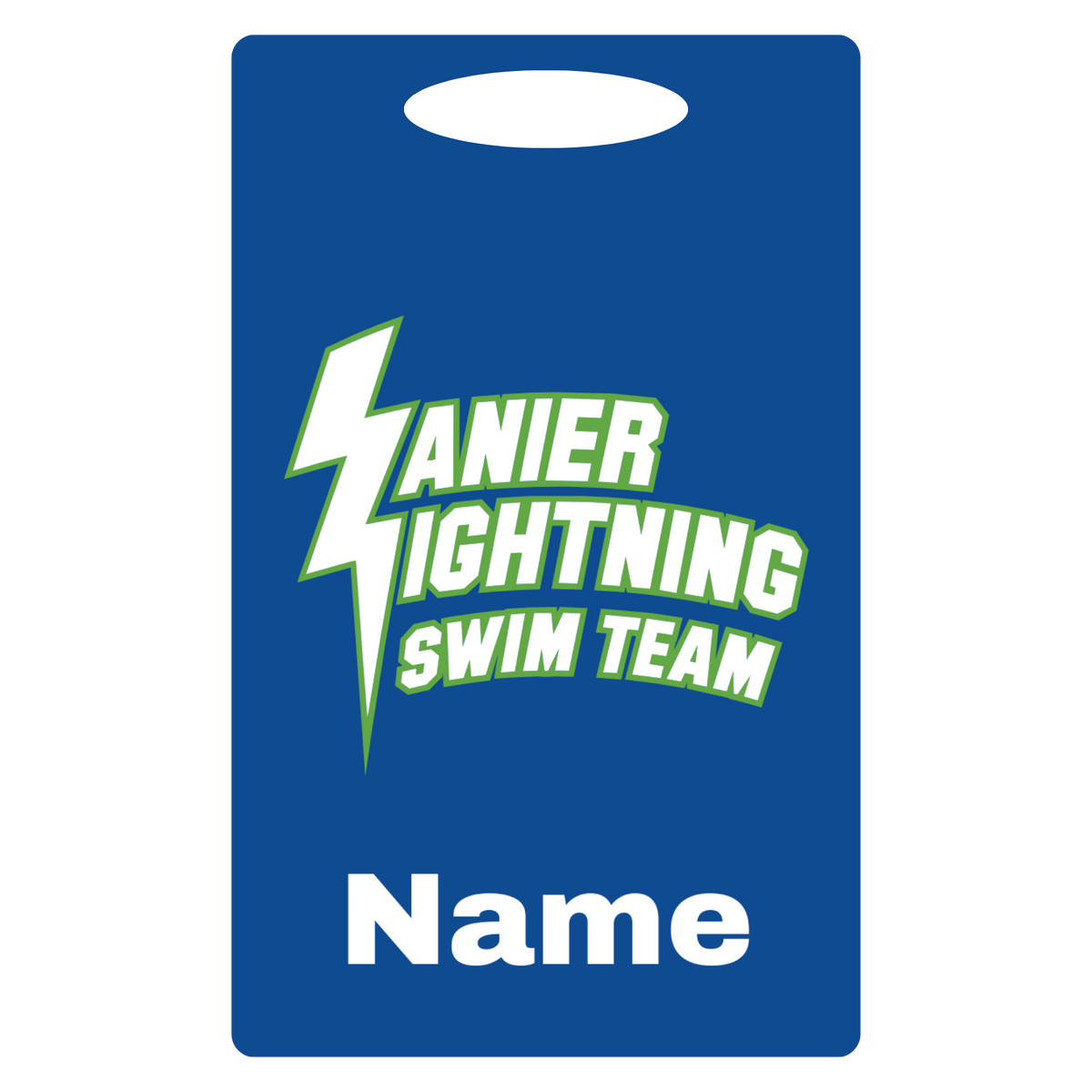 Aluminum Bag Tag (Customized) - Lanier Christian Academy