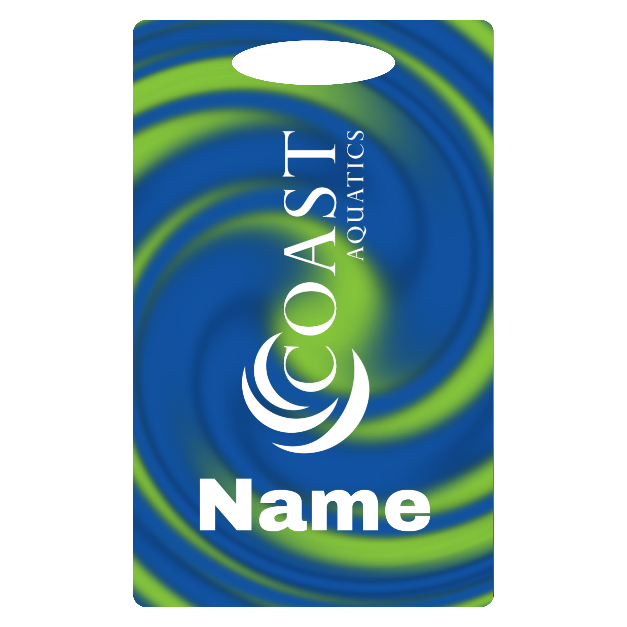 Aluminum Bag Tag (Customized) - Coast Aquatics