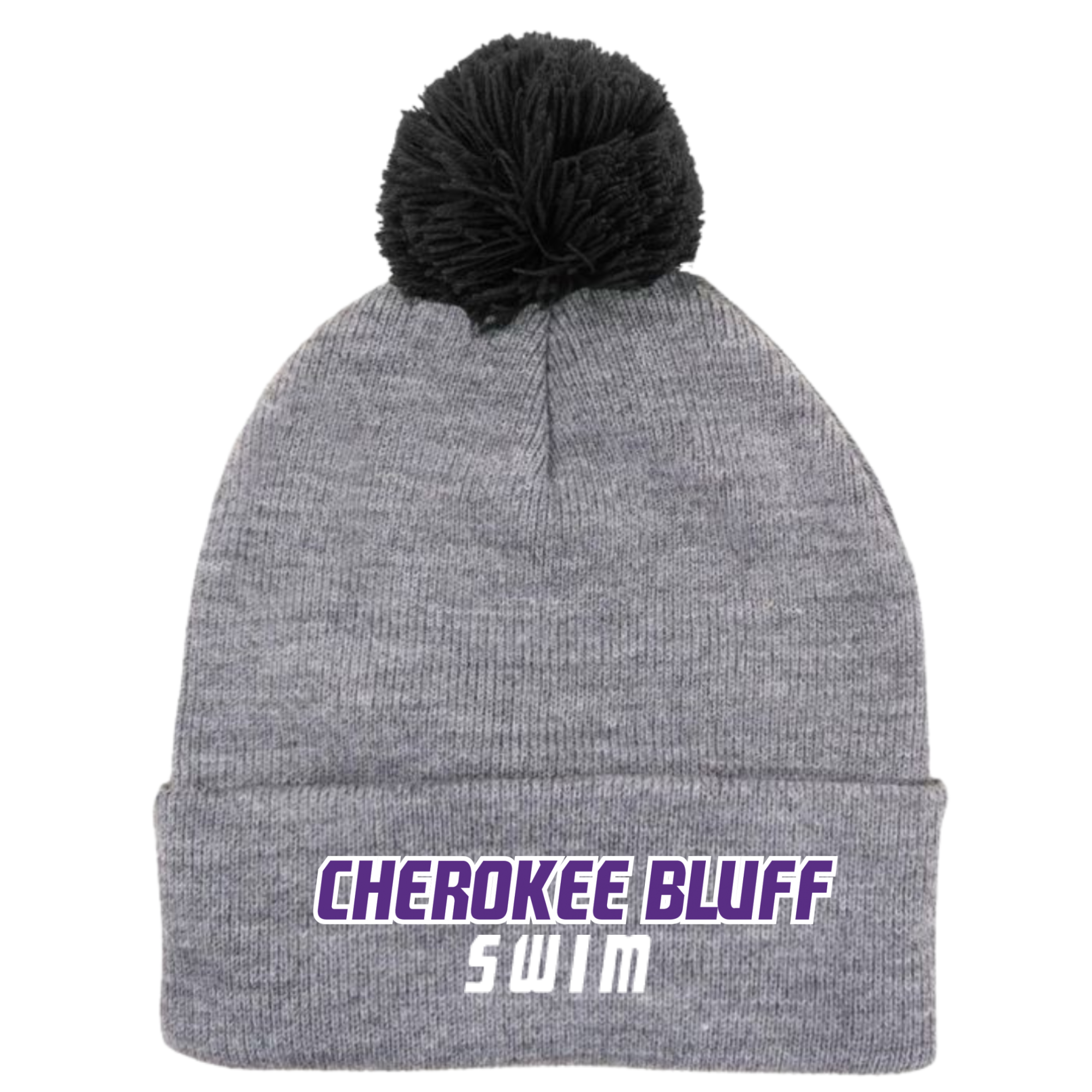 Puff Ball Beanie (Customized) - Cherokee Bluff