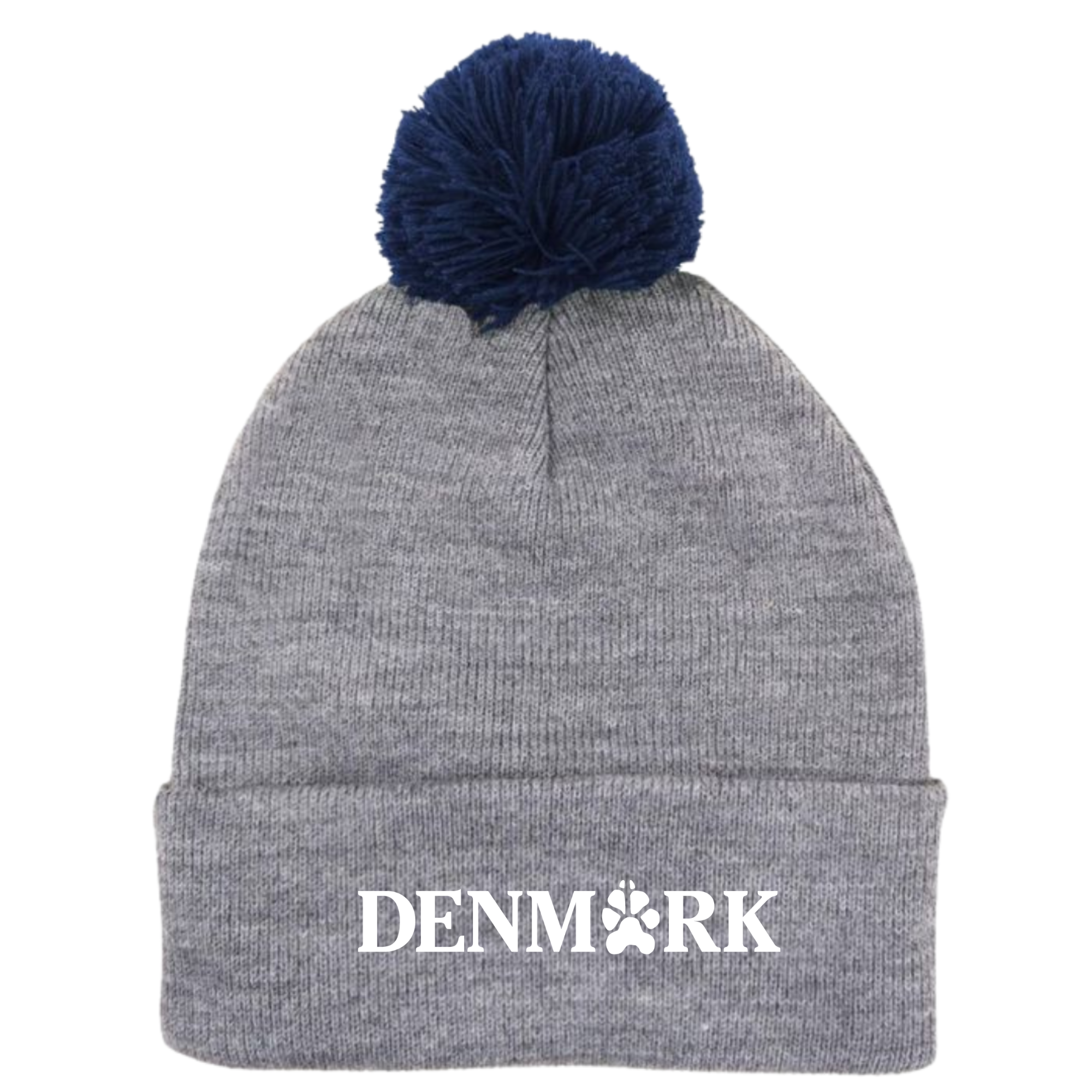 Puff Ball Beanie (Customized) - Denmark