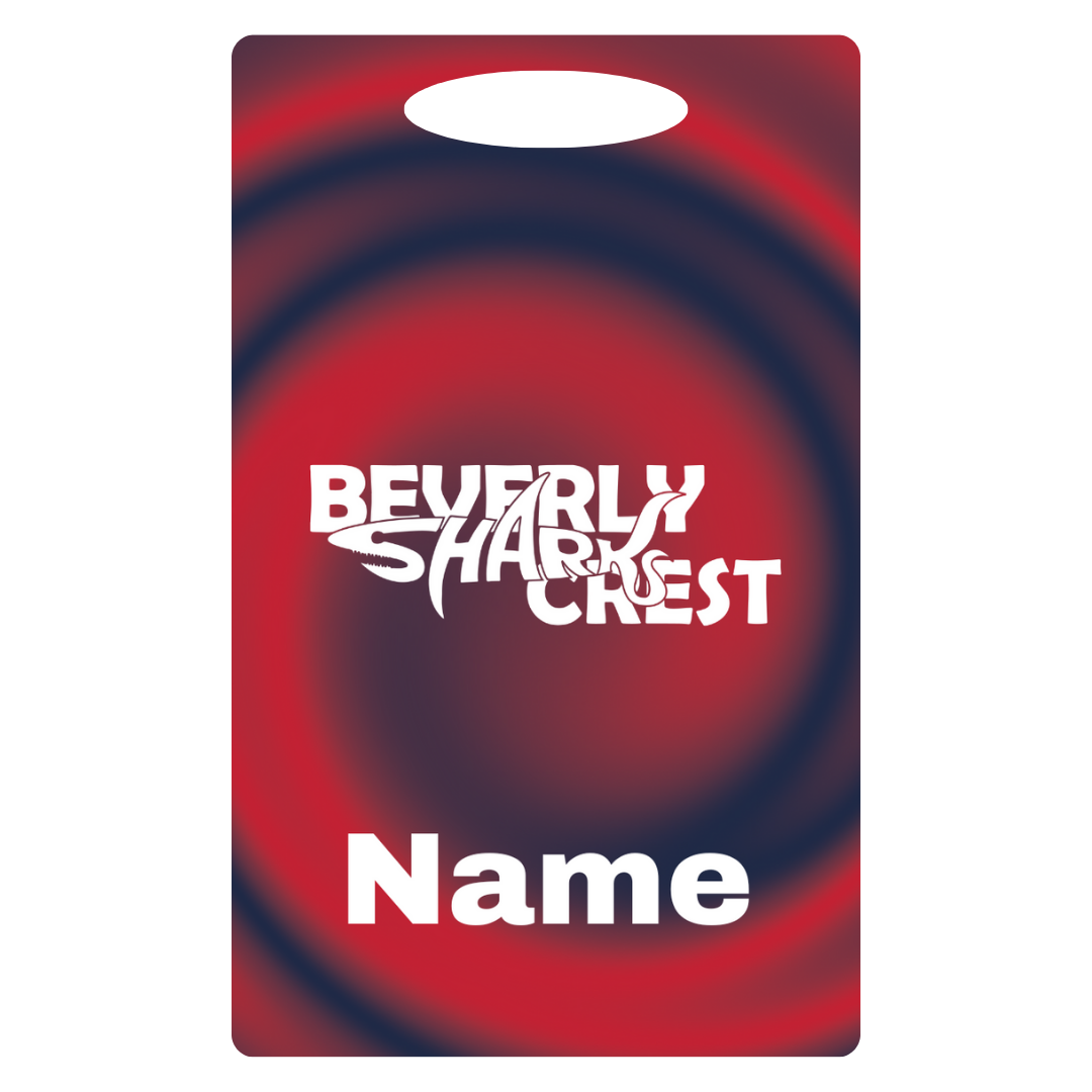 Aluminum Bag Tag (Customized) - Beverly Crest
