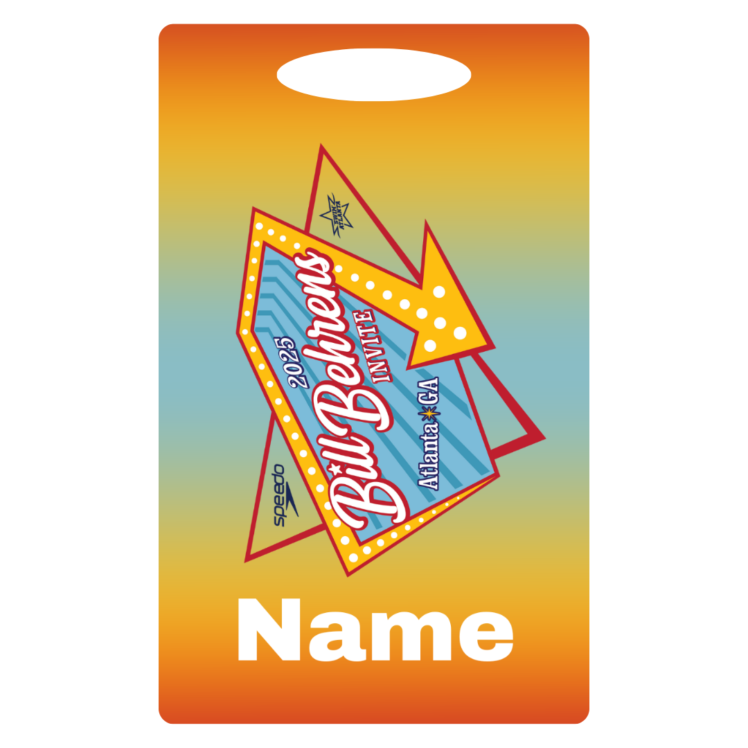Aluminum Bag Tag (Customized) - Bill Behrens Invite 2025