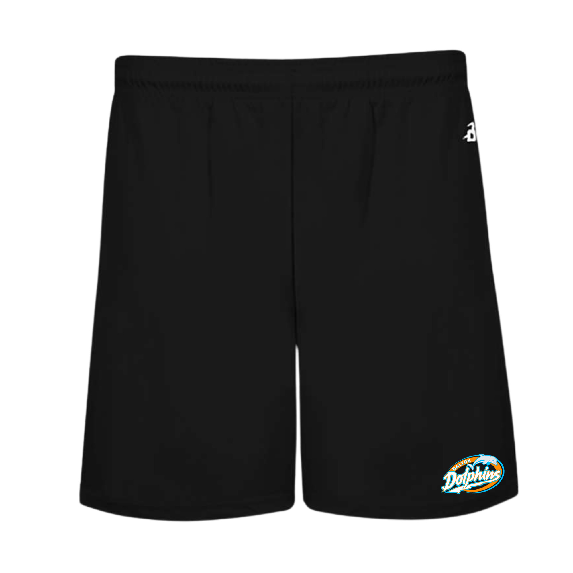 Unisex B-Core 5" Pocketed Shorts (Customized) - Dalton Dolphins