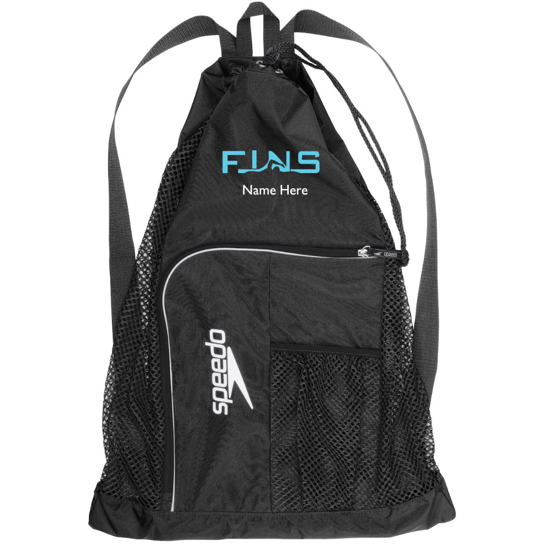 Speedo Deluxe Ventilator Backpack (Heat Press) - Bluffton Fins