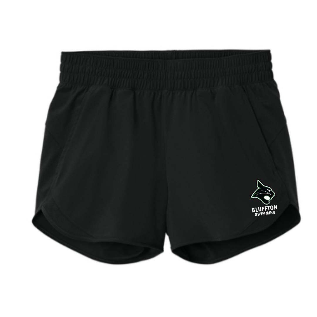 Female Athletic Shorts (Customized) - Bluffton HS