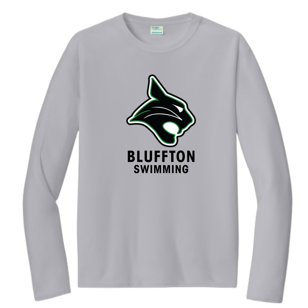 Performance Long-Sleeve Tee (Customized) - Bluffton HS