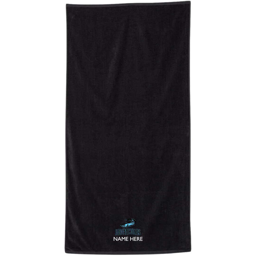 34" x 70" Velour Towel (Customized) - Briarcliff