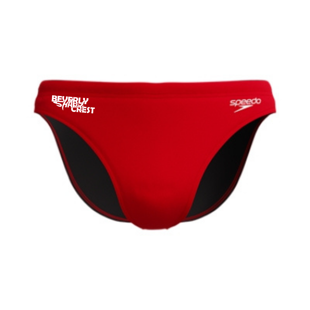 Speedo Endurasoft Solid Brief (Heat Press) - Beverly Crest