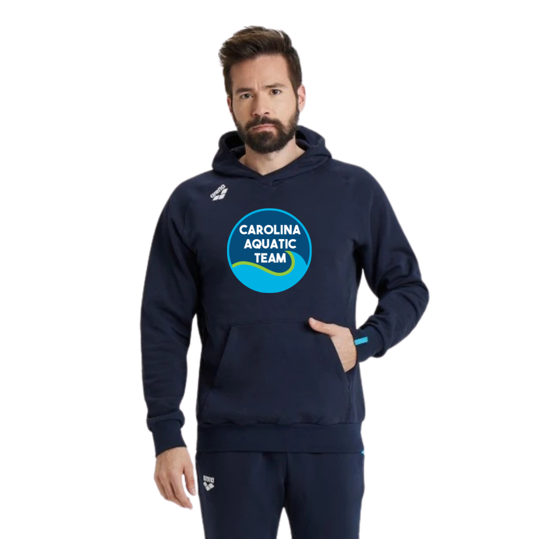 Arena Unisex Team Hooded Sweatshirt (Customized) - Carolina Aquatic