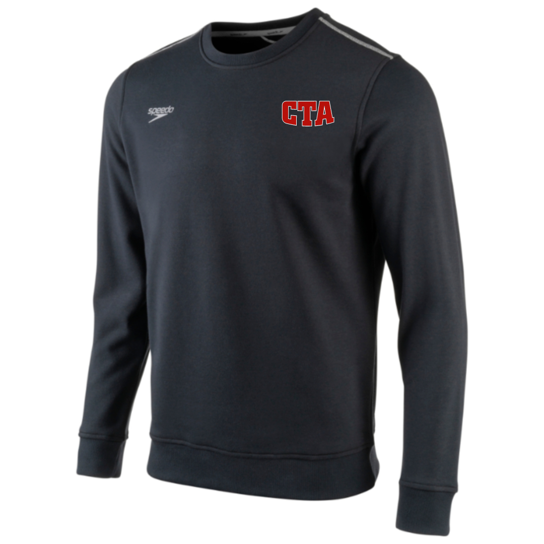 Speedo Fleece Crew Neck Sweatshirt (Customized) - Crimson Tide Aquatics