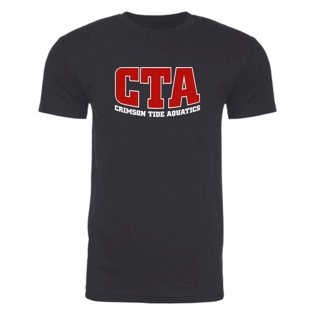 Short Sleeve T-Shirt (Customized) - Crimson Tide Aquatics