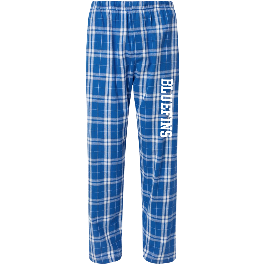 Boxercraft Flannel Pants (Customized) - Carrollton Bluefins