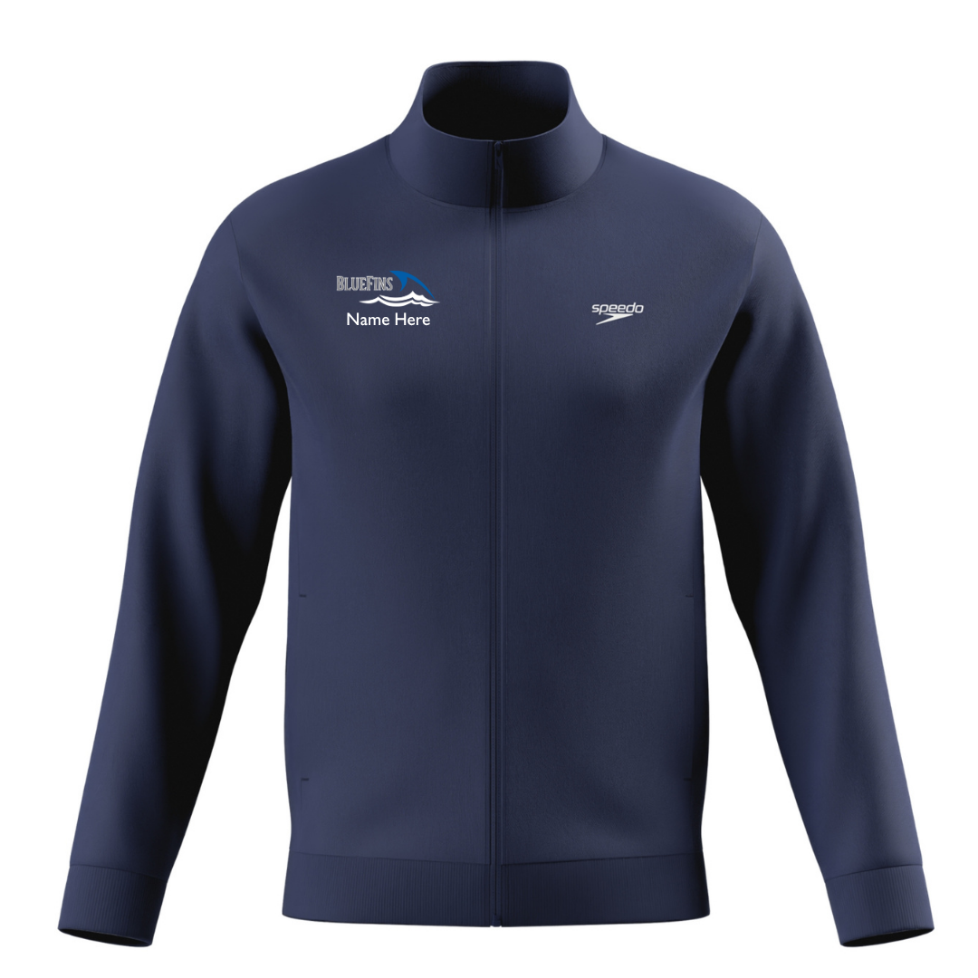Speedo Unisex Team Fleece Full Zip Jacket (Embroidered) - Carrollton Bluefins