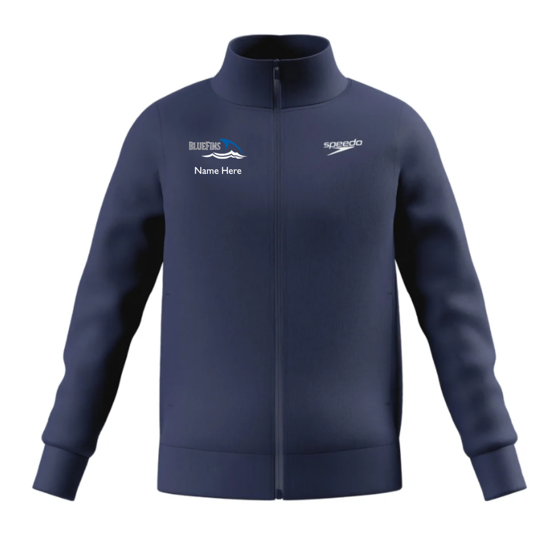 Speedo Junior Team Fleece Full Zip Jacket (Embroidered) - Carrollton Bluefins